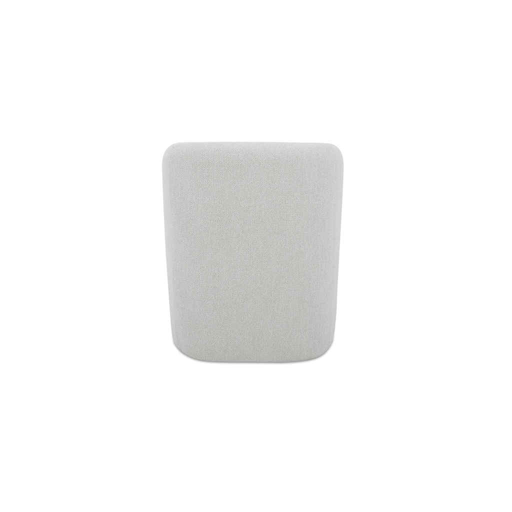 Sandy Rolling Dining Chair Off White - 3