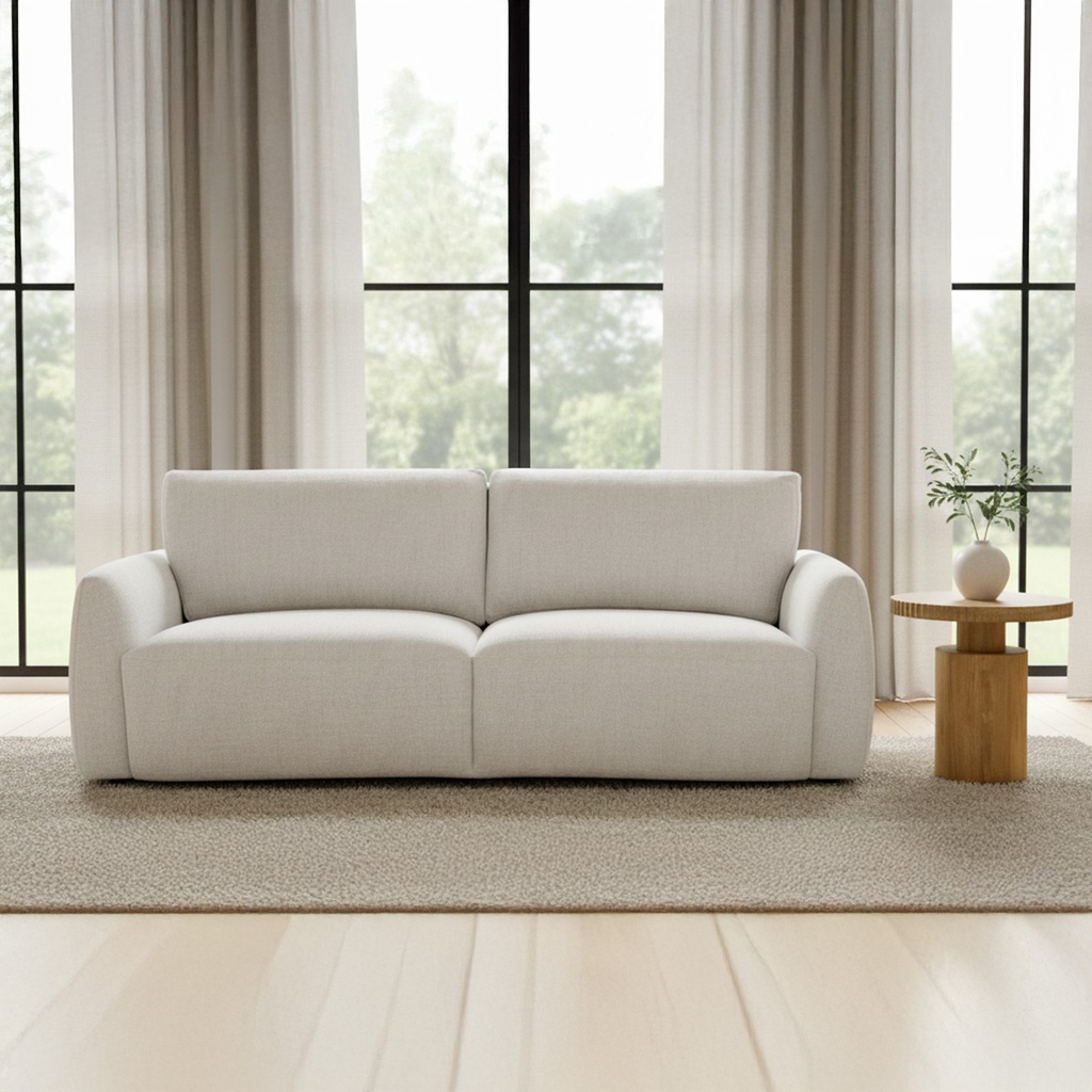 Callie Sofa 91 in. Flecked Oat - 6