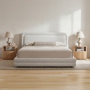 Tory Queen Bed Pebble - 7