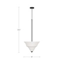 Corrina Pendant Lamp Small White - 3