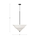 Corrina Pendant Lamp Large White - 3