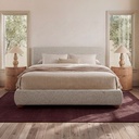 Beau King Storage Bed Speckled Light Grey - 6