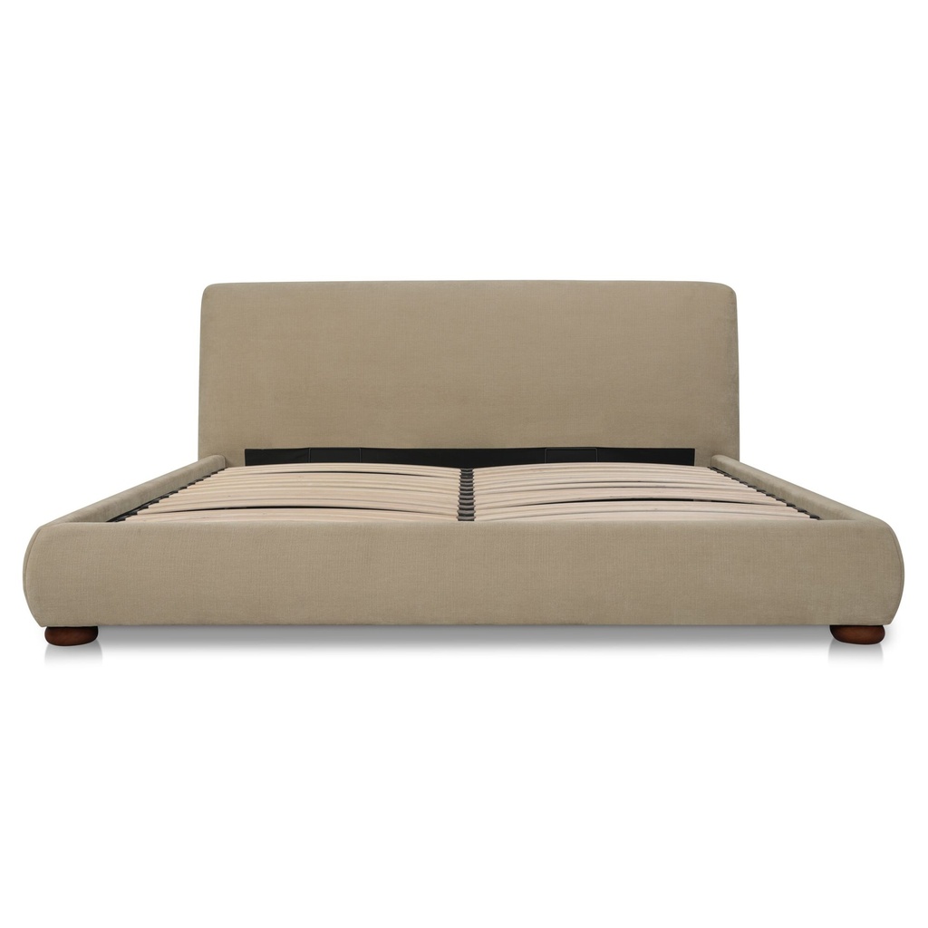 Beau King Storage Bed Warm Beige - 3