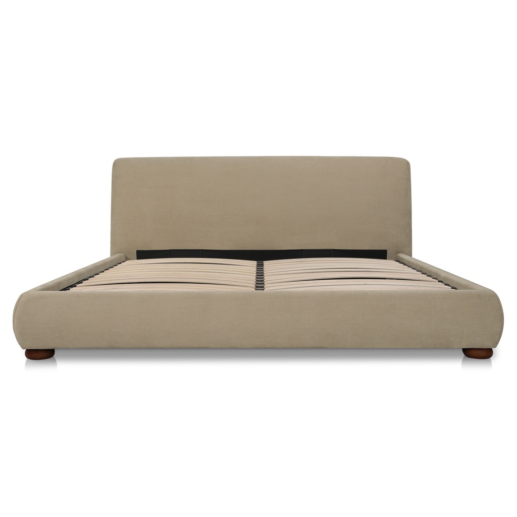 Beau Queen Storage Bed Warm Beige - 3