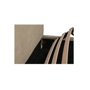 Beau Queen Storage Bed Warm Beige - 5