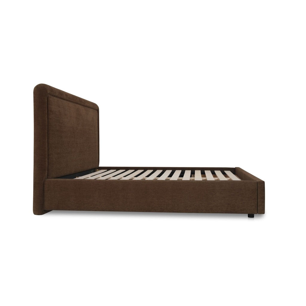 Simon Queen Storage Bed Brown - 2