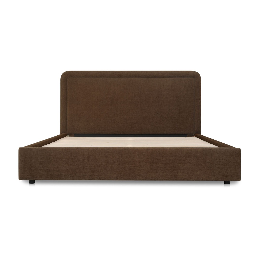 Simon Queen Storage Bed Brown - 3