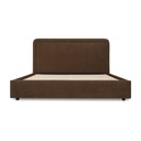 Simon Queen Storage Bed Brown - 3