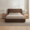 Simon King Storage Bed Brown - 6