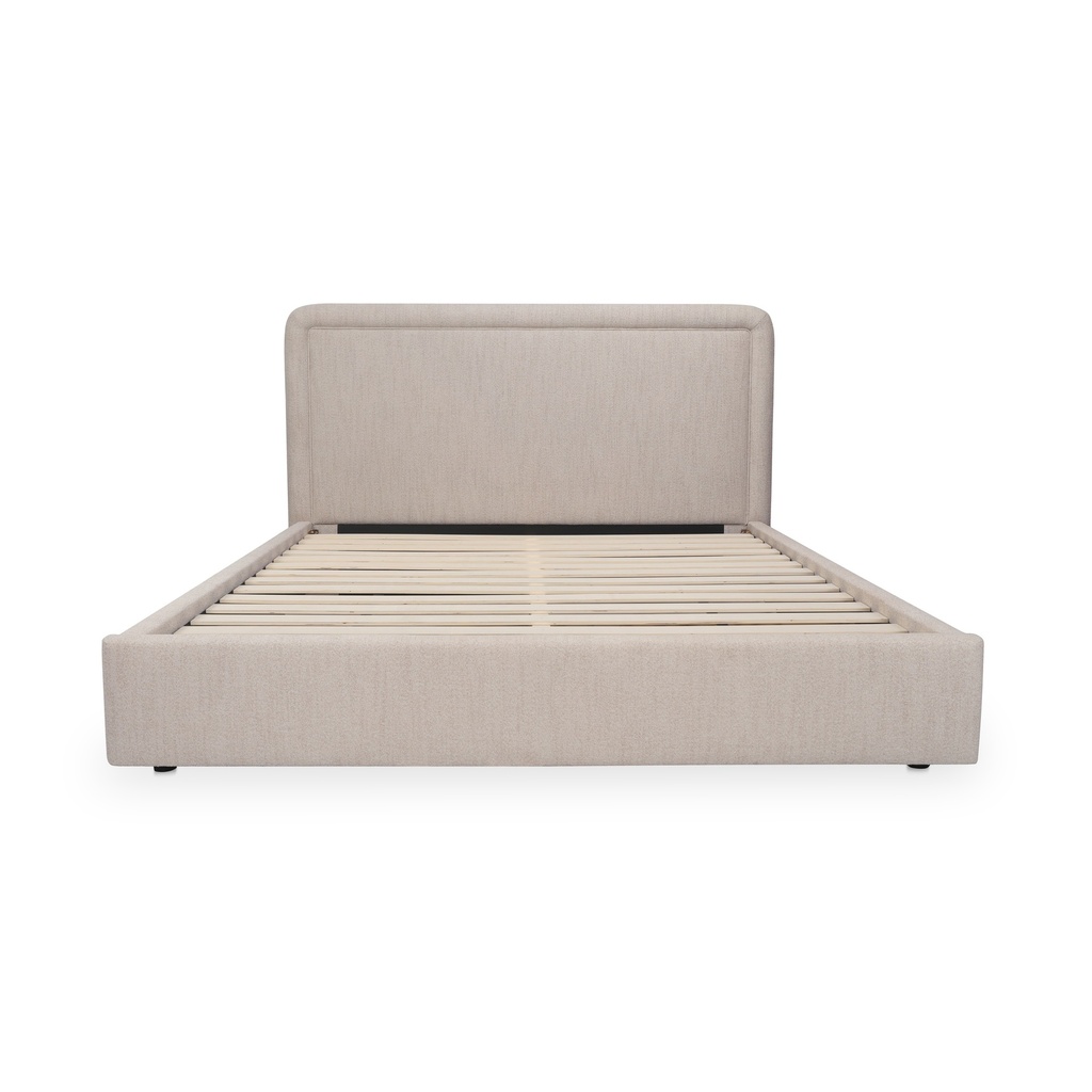 Simon King Storage Bed Flecked Beige - 3