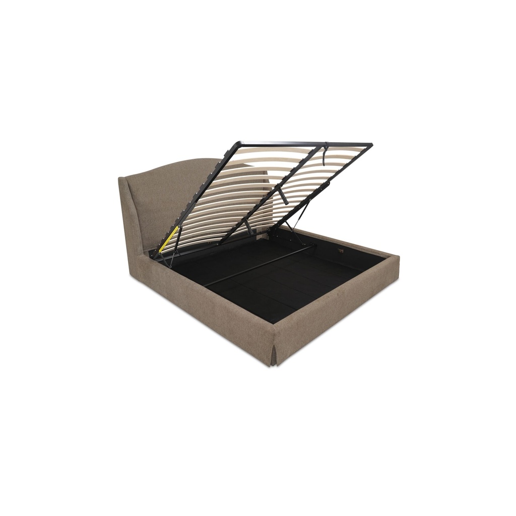 Weston King Storage Bed Brown - 1