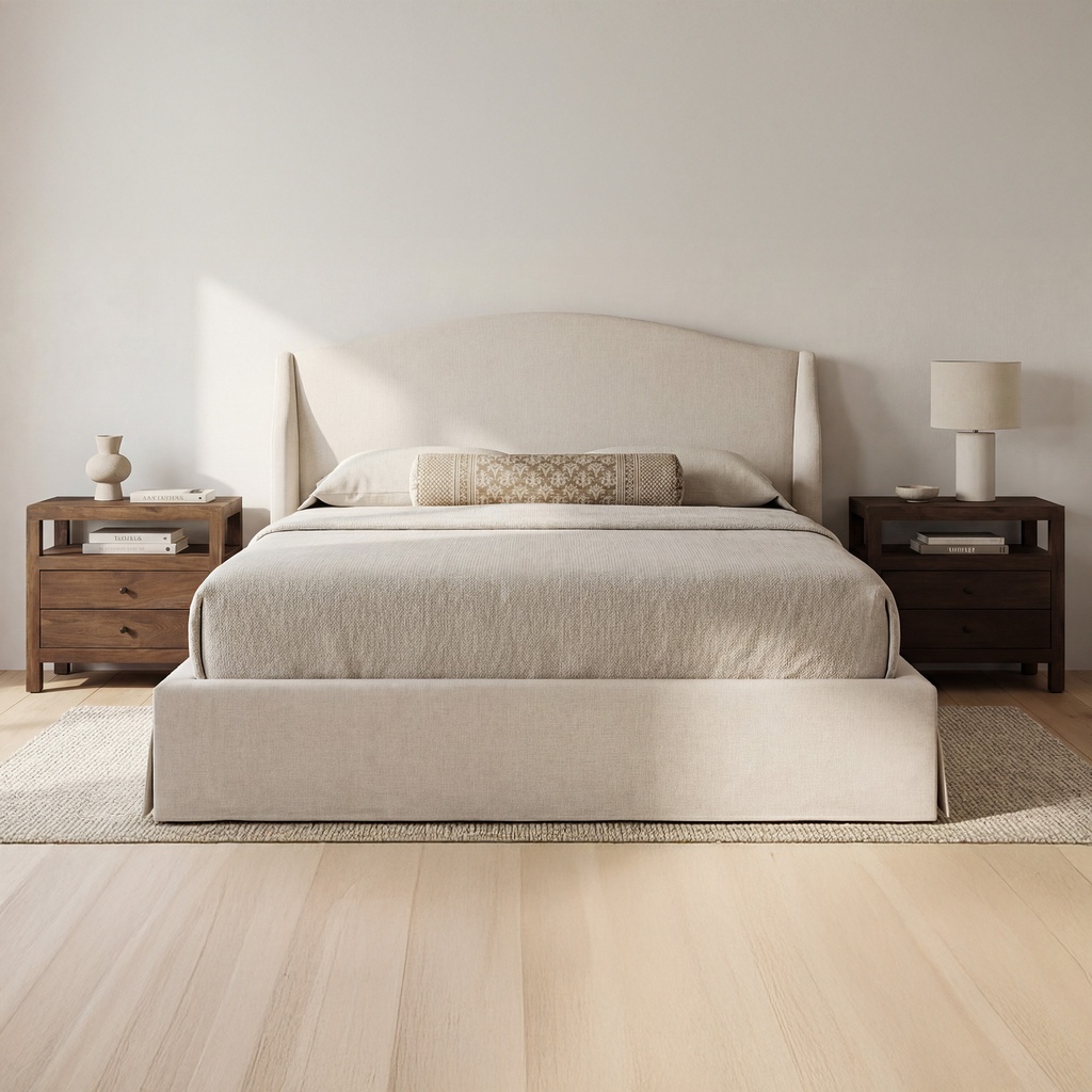 Weston King Storage Bed Cream - 6