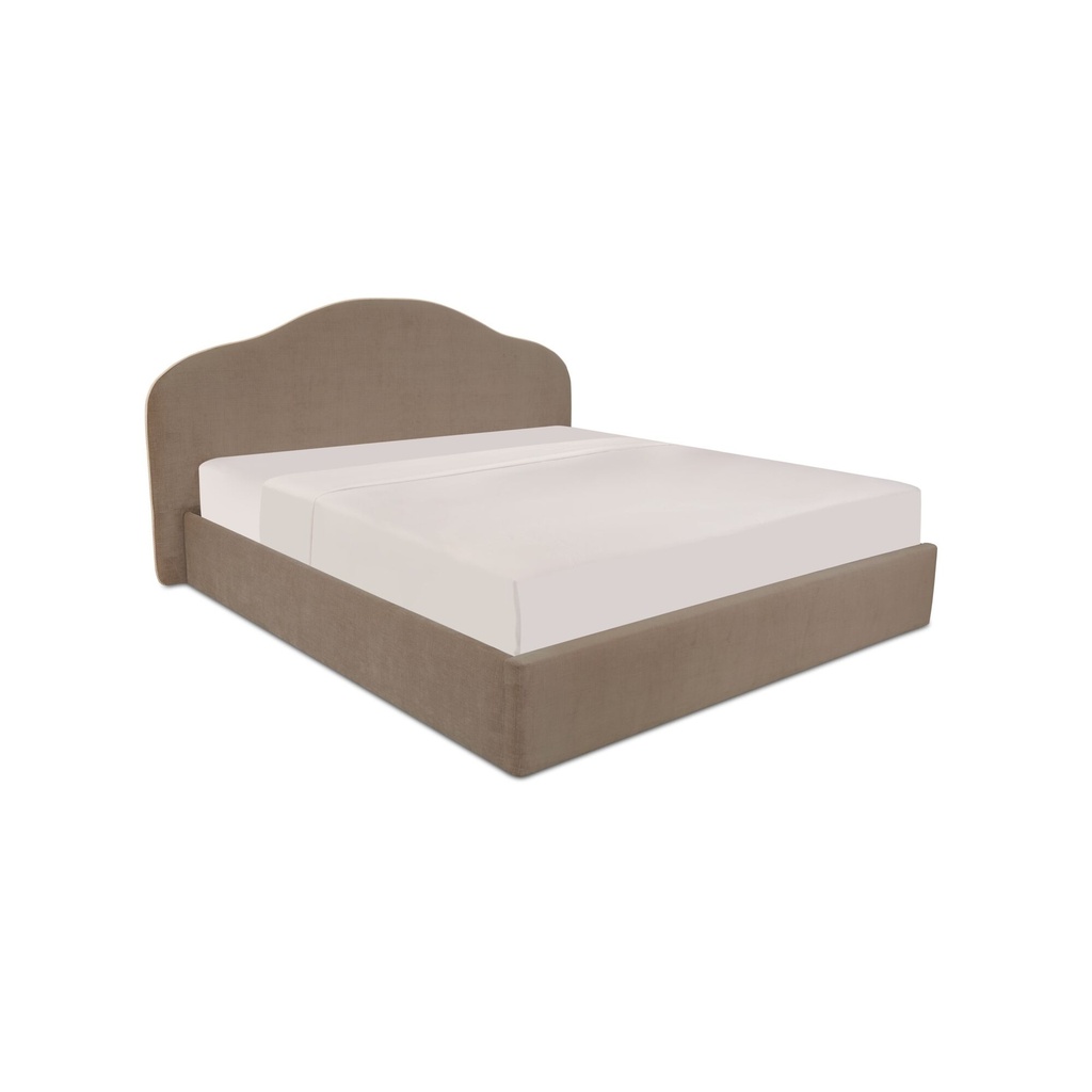 Maggie King Storage Bed Taupe - 1