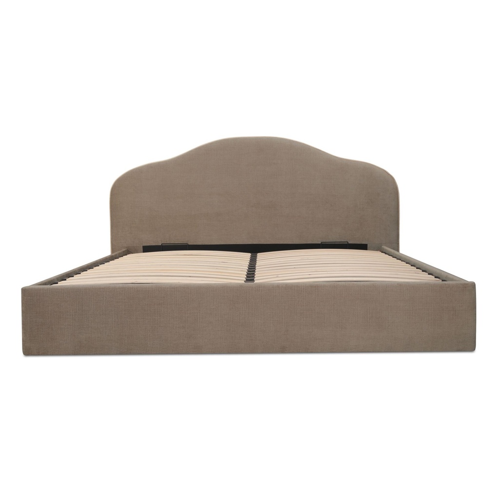 Maggie King Storage Bed Taupe - 3