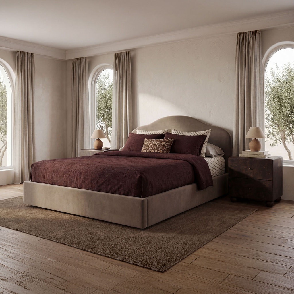 Maggie King Storage Bed Taupe - 6