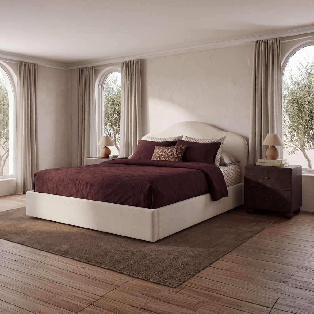 Maggie Queen Storage Bed Cream - 6