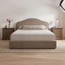 Maggie Queen Storage Bed Taupe - 7