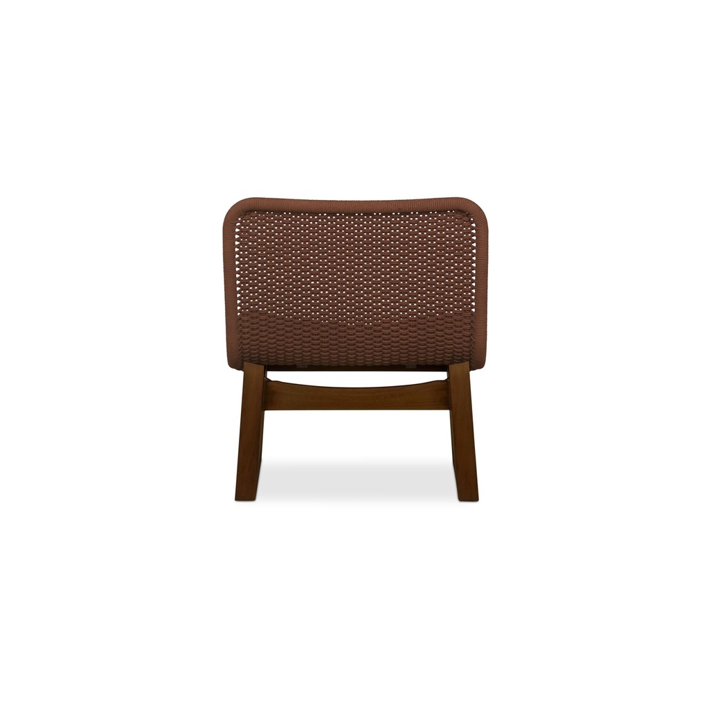 Savanna Outdoor Accent Chair Brown - 4