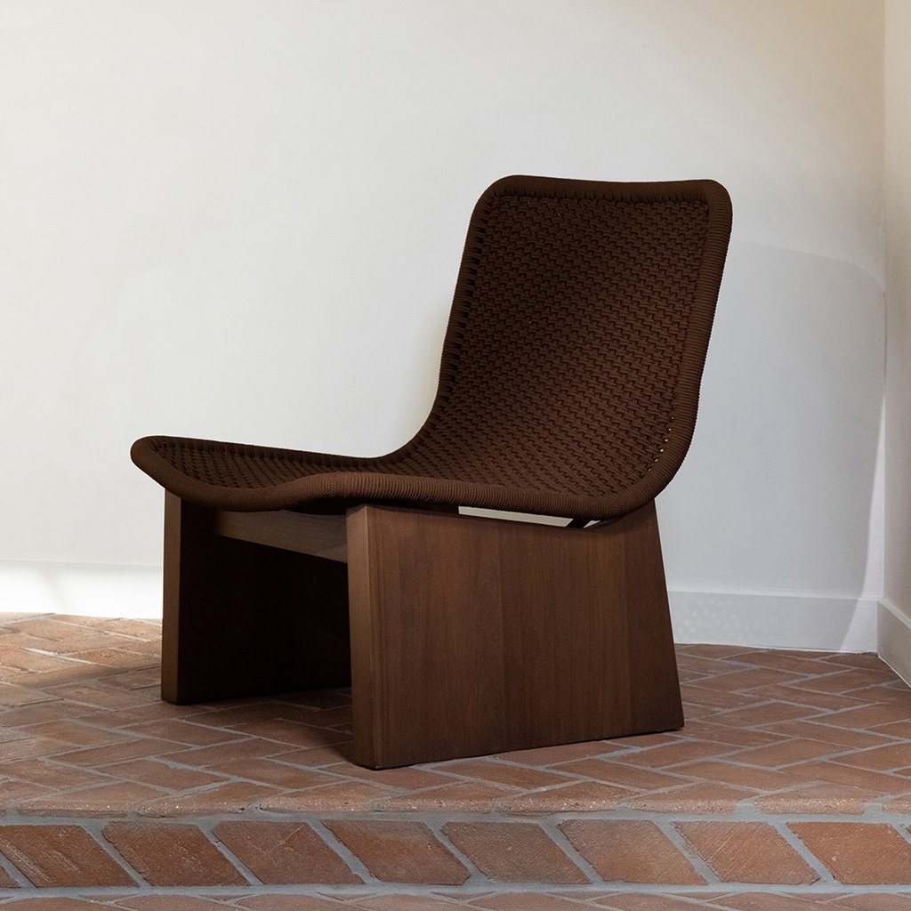 Savanna Outdoor Accent Chair Brown - 7