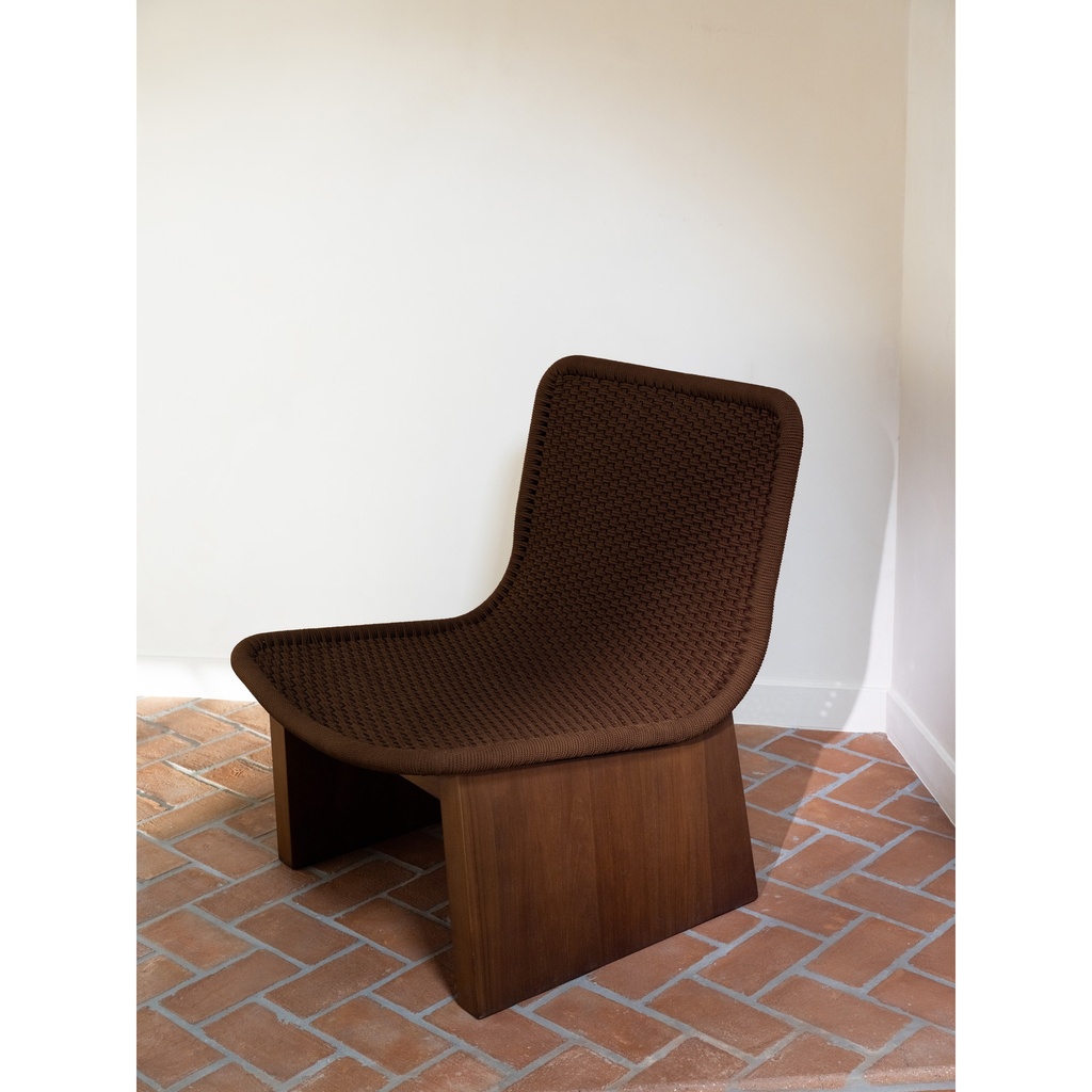 Savanna Outdoor Accent Chair Brown - 10