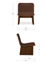 Savanna Outdoor Accent Chair Brown - 11
