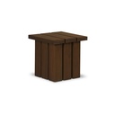 Denby Outdoor Side Table Brown - 1
