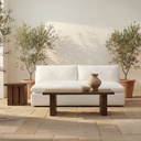 Denby Outdoor Side Table Brown - 5