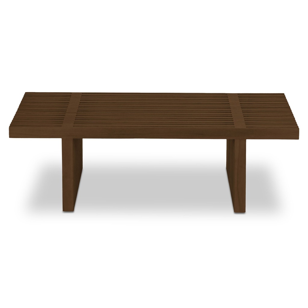 Fletcher Outdoor Coffee Table Brown - 3