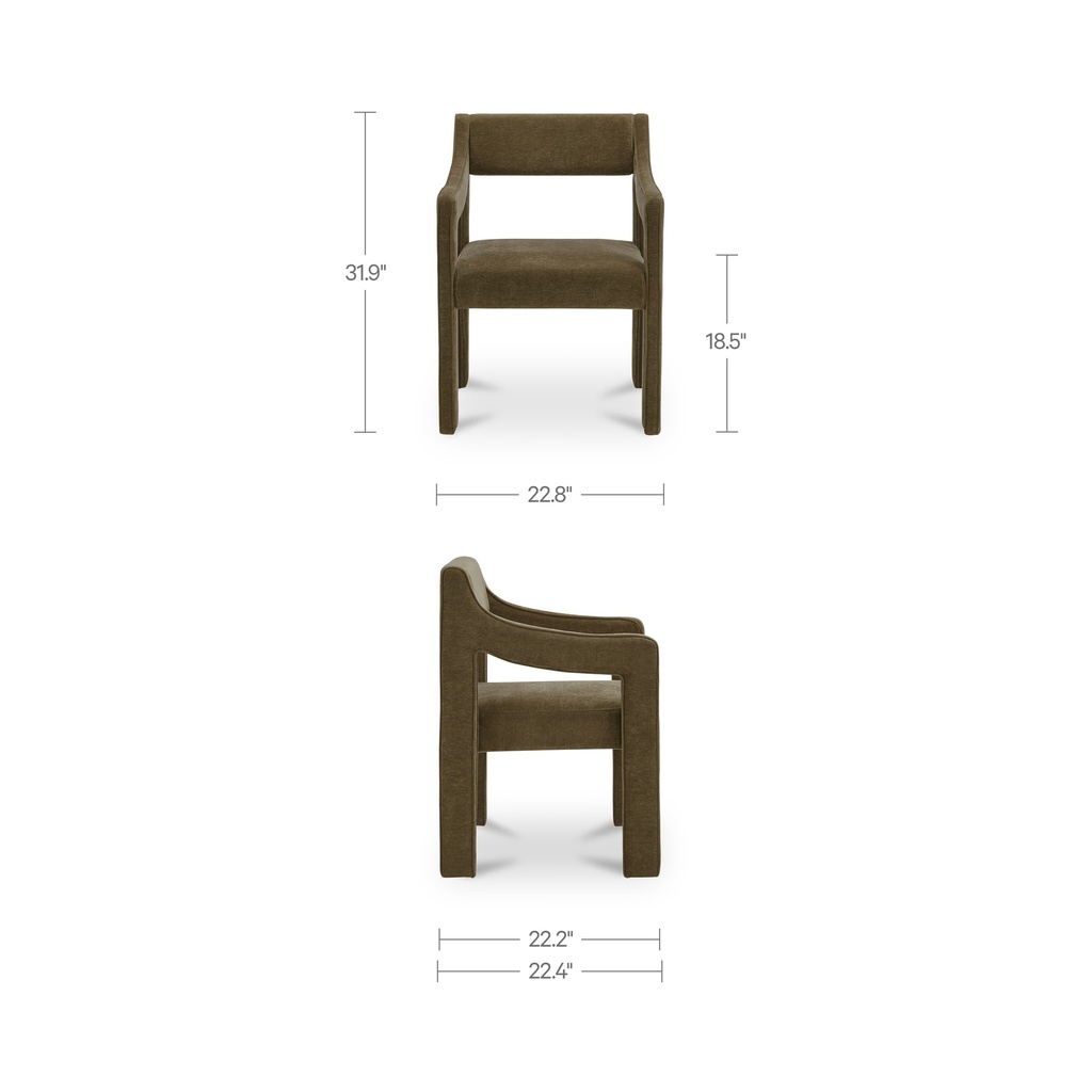 Elise Dining Chair Cedar Green - 10
