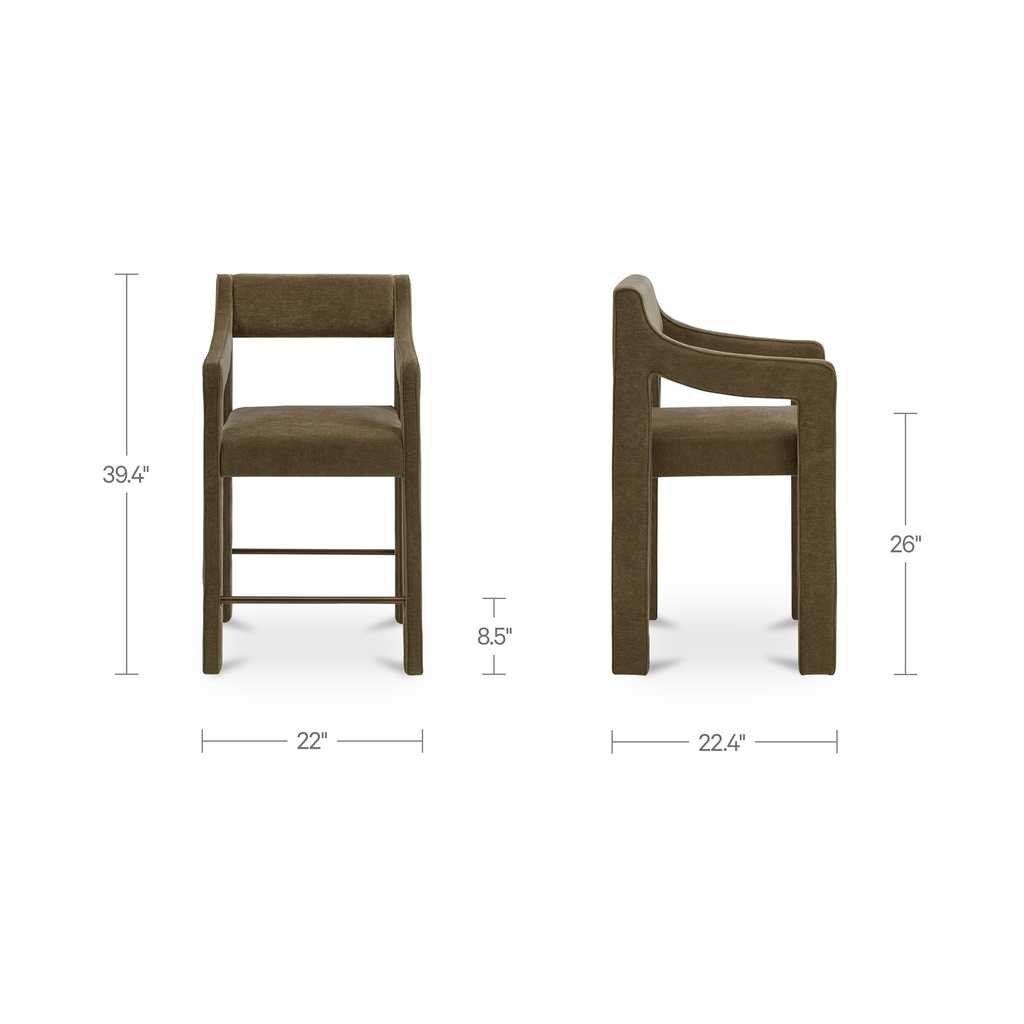 Elise Counter Stool Cedar Green - 8