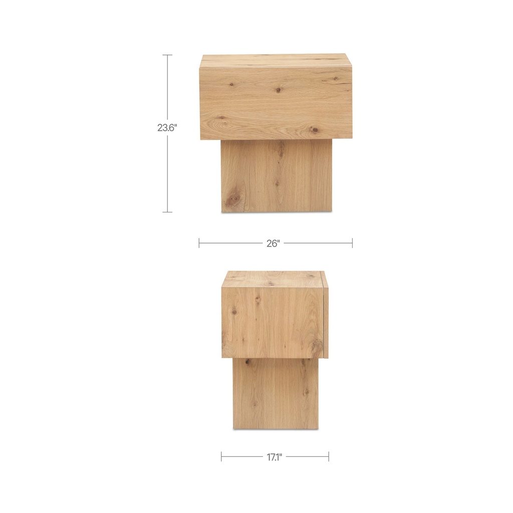 Shawn Nightstand Natural - 7