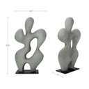 Romy Sculpture Charcoal - 2