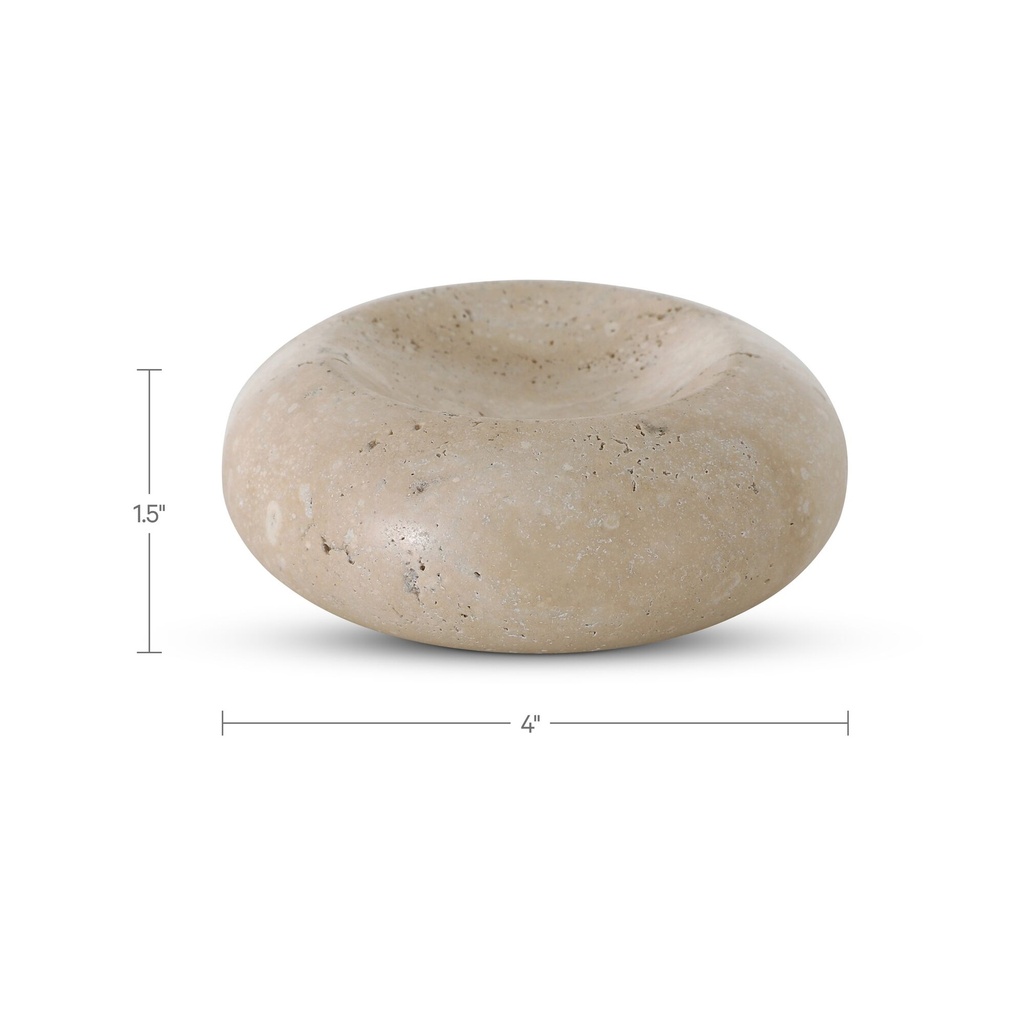 Neso Catchall Natural Travertine - 2