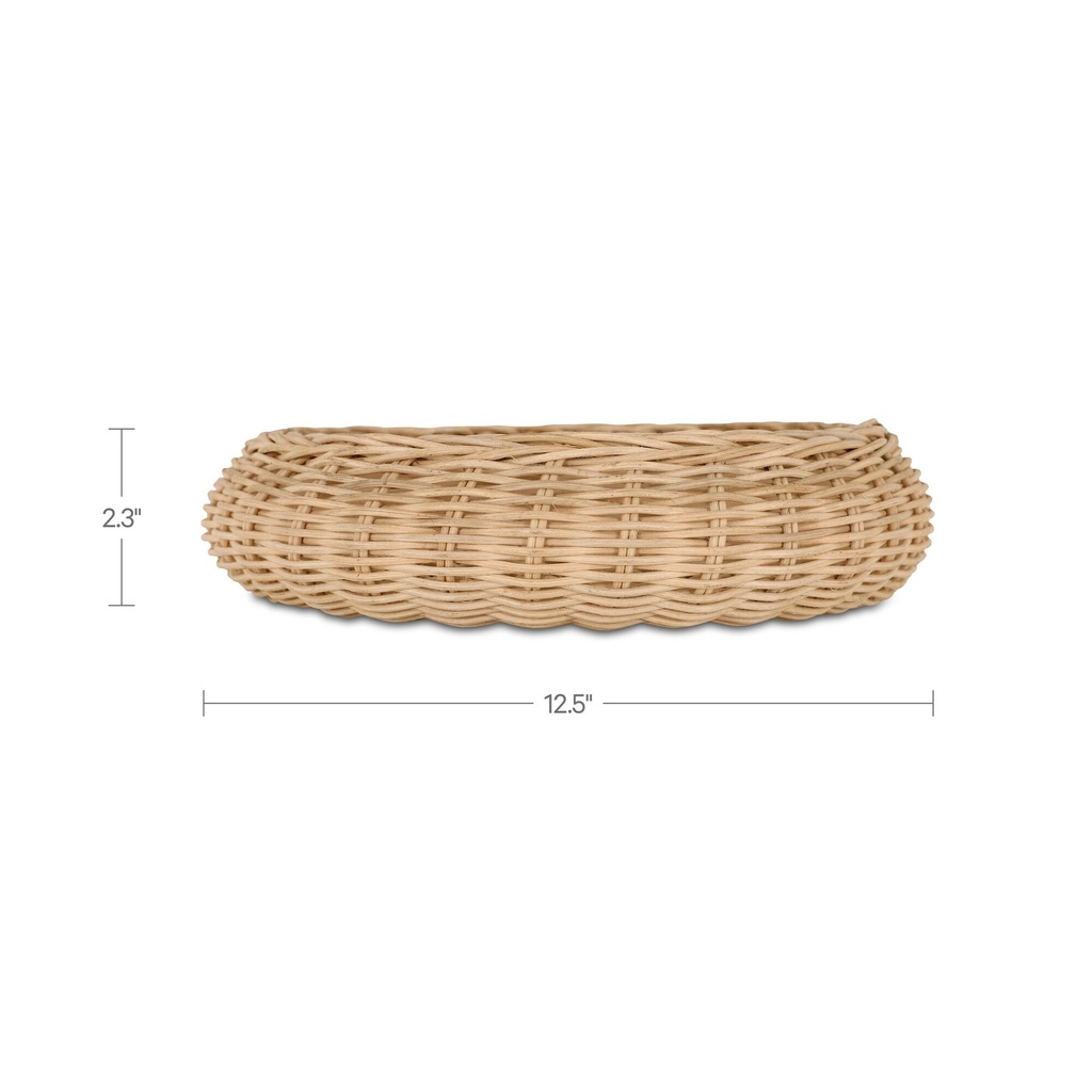 Harding Wicker Bowl Natural - 2