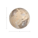 Odessa Sphere Tabletop Accent Tendu Beige Marble - 2