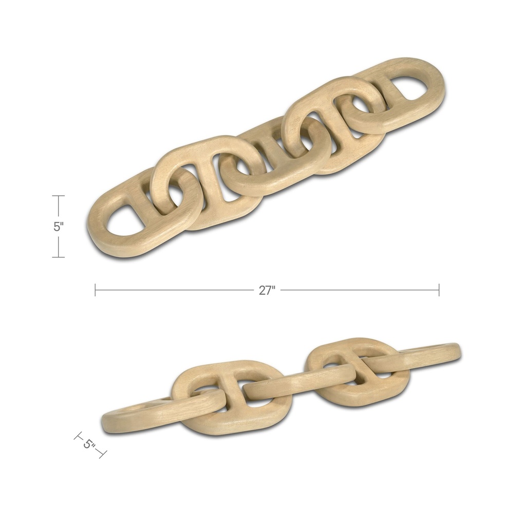 Toro Decorative Wooden Chain - 2
