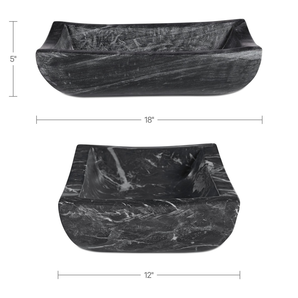 Piero Basin Black Marble - 2