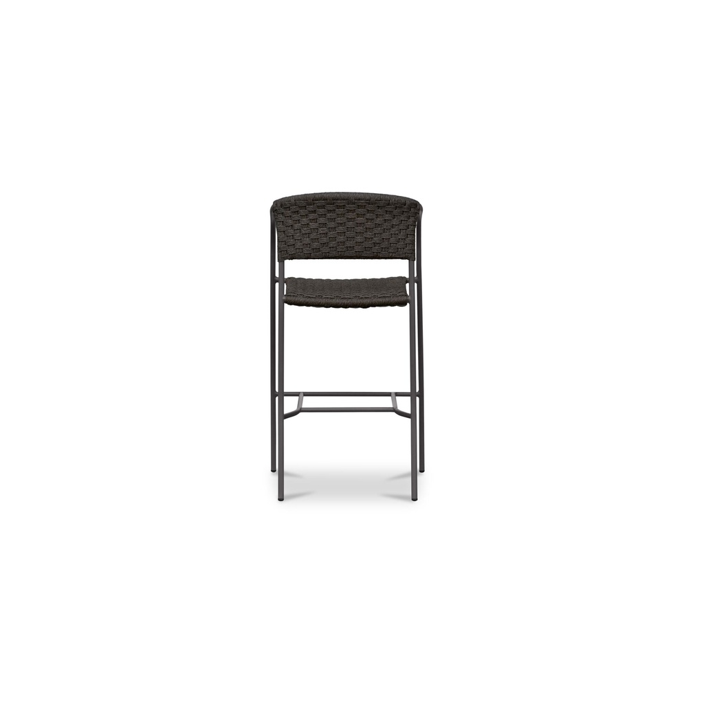 Zola Outdoor Bar Stool Dark Brown - 3