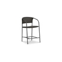 Zola Outdoor Counter Chair Dark Brown - 1