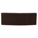 Naomi Concave Sofa Dark Brown - 4