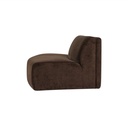 Naomi Convex Sofa Dark Brown - 3