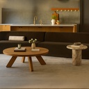 Naomi Convex Sofa Dark Brown - 7