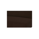 Naomi 2 Piece Concave Modular Sectional Dark Brown - 5