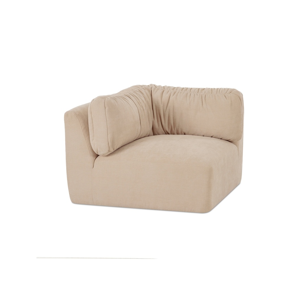 Matina Corner Chair Oatmeal - 1