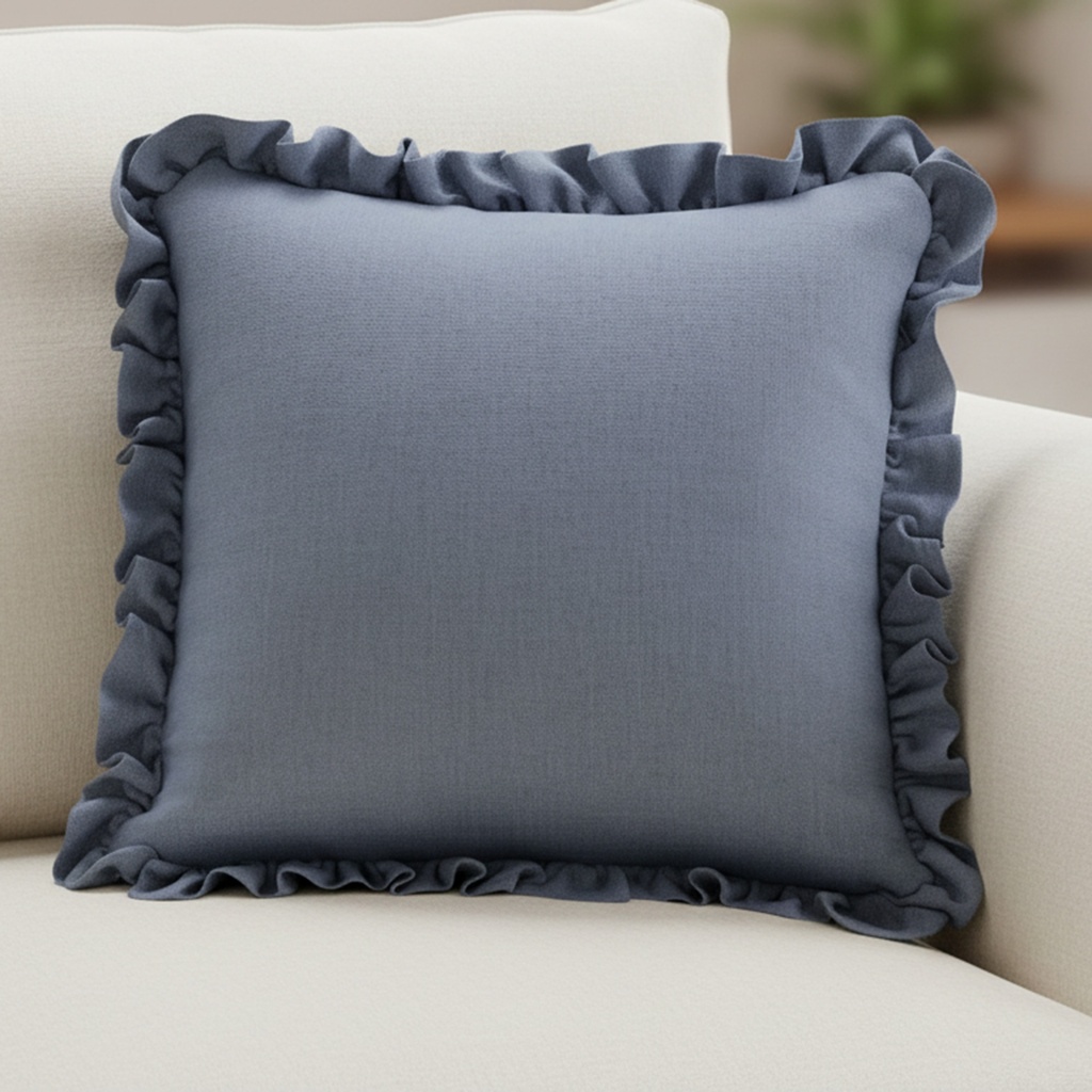 Betty 20 Inch Cushion Blue - 4