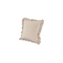 Betty 20 Inch Cushion Beige Stripe - 1