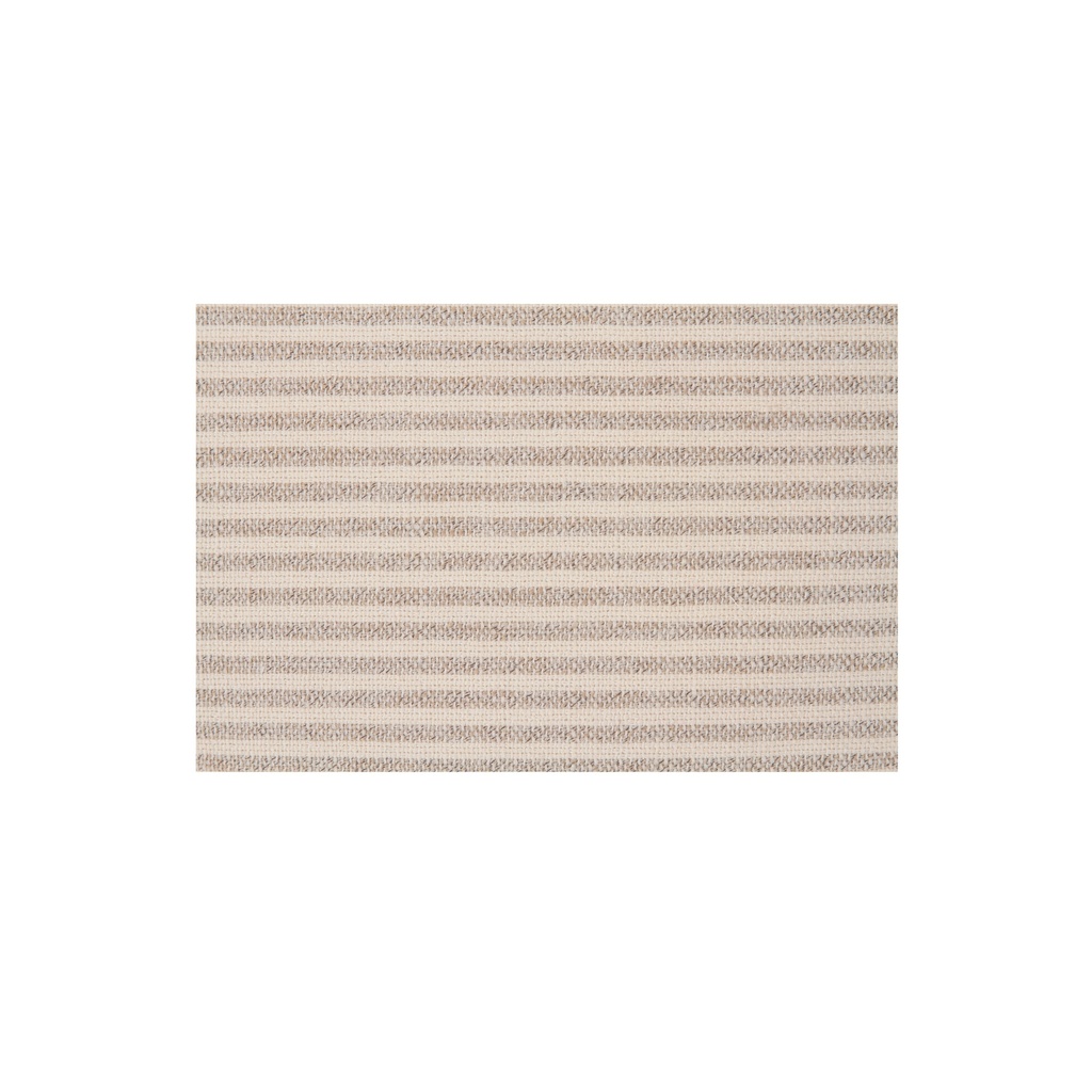 Betty 20 Inch Cushion Beige Stripe - 3