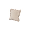 Betty 25 Inch Cushion Beige Stripe - 1