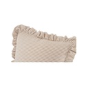 Betty 25 Inch Cushion Beige Stripe - 2