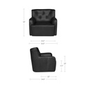 Sullivan Swivel Chair Black - 8